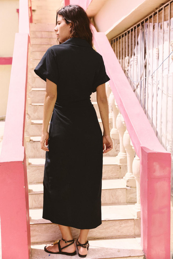 YunaWear | Elegante Denim Jurk