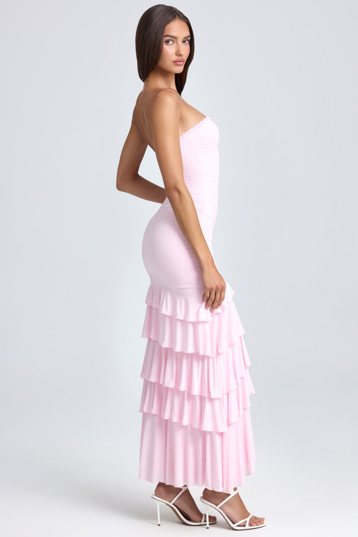 YunaWear | Seraphina Ruffle Maxi Jurk
