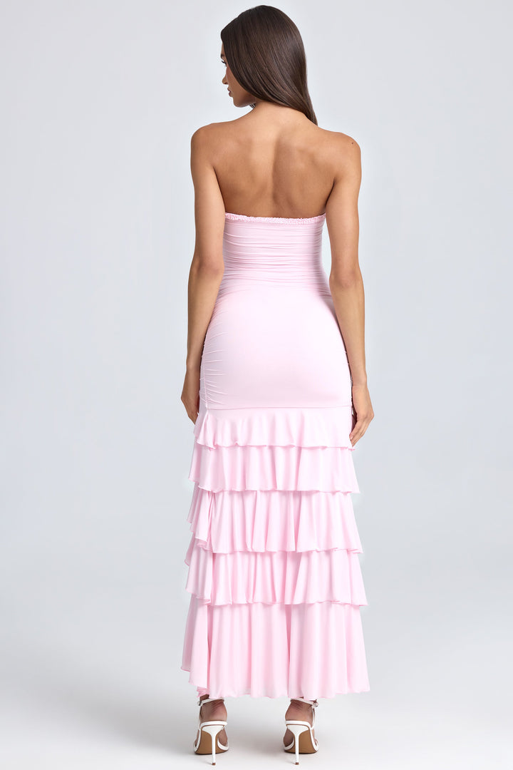 YunaWear | Seraphina Ruffle Maxi Jurk