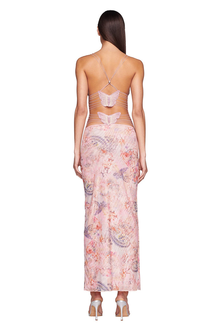 YunaWear | Fleur Maxi-Jurk met Open Rug