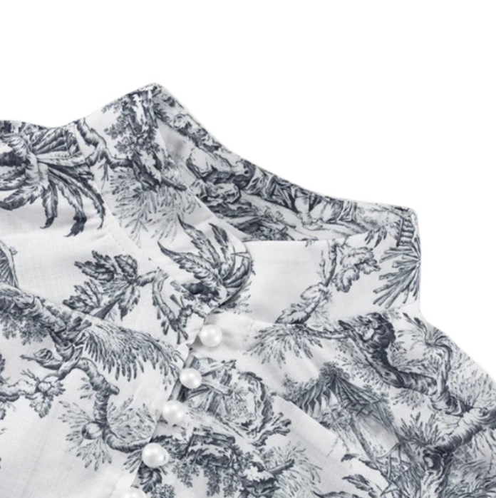 YunaWear | Zomerjurk met Pofmouwen